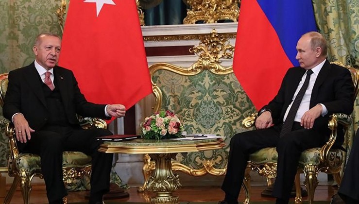 Erdoğan, Putin ile görüştü: Gündem Suriye ve Libya