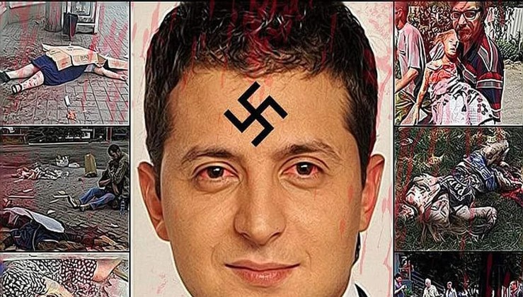 Yahudi Zelenskiy Nazi olamazmış