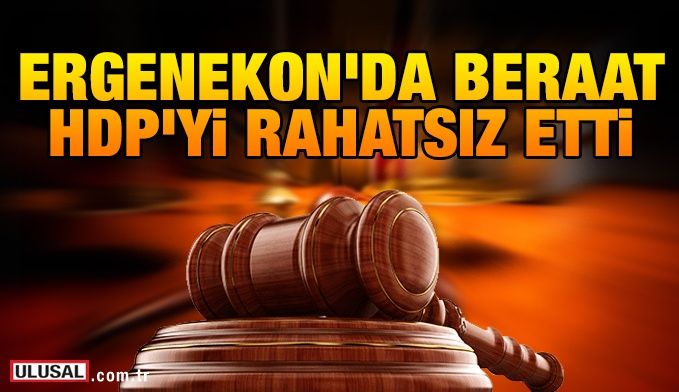 Ergenekon’da beraat HDP’yi rahatsız etti