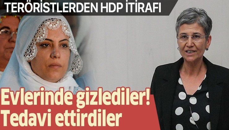 Teröristler HDP'li vekillerin desteğini itiraf etti: Örgüte eleman gönderdiler yaralı teröristleri tedavi ettirdiler!