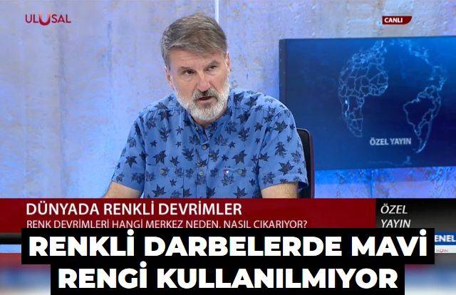 Renkli darbelerde mavi rengi kullanılmıyor