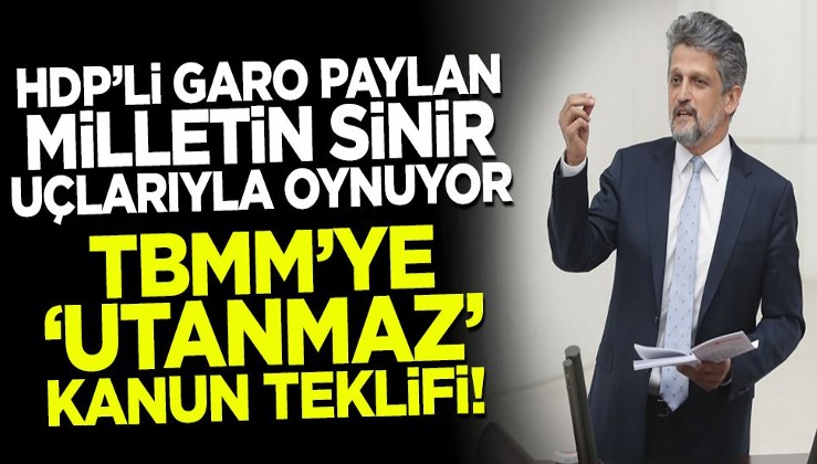SİYASİ PARTİLERE ÇAĞRI: HDP milletvekili Garo Paylan’ı bu cüretinden dolayı şiddetle kınıyoruz.