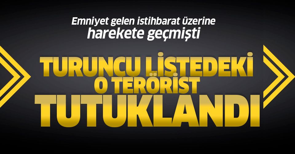 Son dakika: 'Turuncu Kategori'deki ElKaide üyesi Mevlüt Cüşkün tutuklandı.