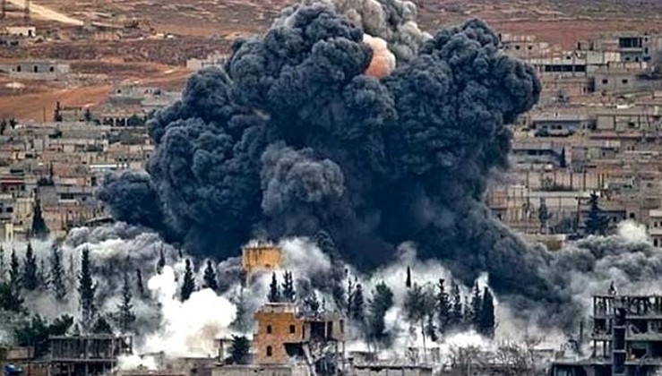 Suriye'nin ateşkes ilan ettiği İdlib'i ABD vurdu