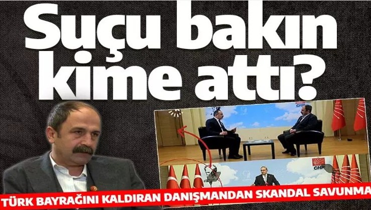 Kılıçdaroğlu'nun başdanışmanı Nuşirevan Elçi'nden skandal bayrak savunması