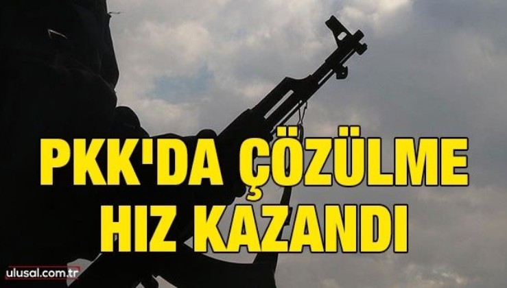 PKK'da çözülme hız kazandı