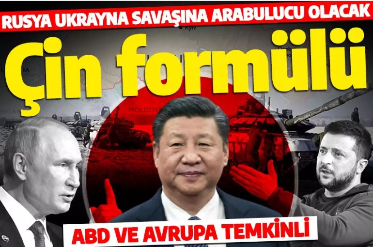 Rusya Ukrayna krizine! Çin formülü