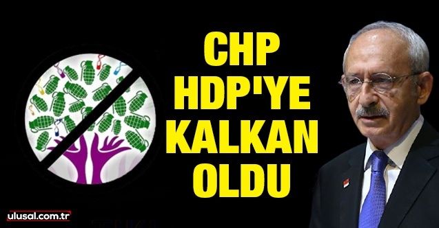 CHP HDP'ye kalkan oldu