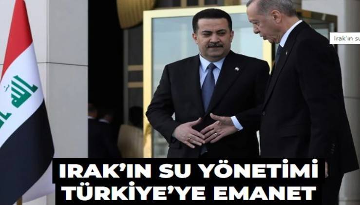 Irak’ın su yönetimi Türkiye’ye emanet