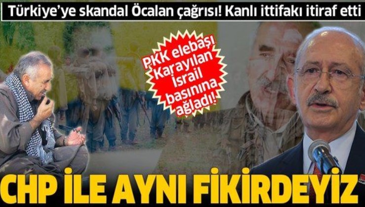 SON DAKİKA: PKK'nın elebaşı Murat Karayılan İsrail basınına ağladı kirli ittifakı itiraf etti: CHP ile aynı fikirdeyiz