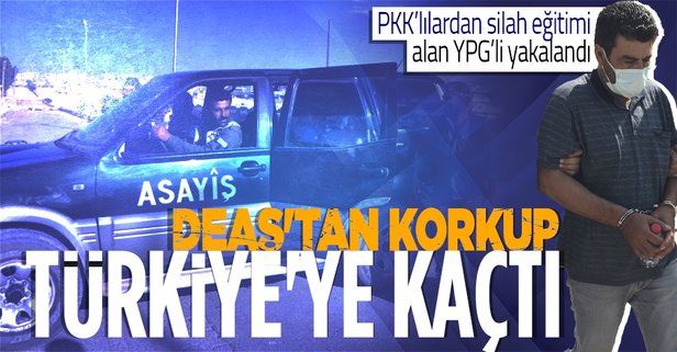 Bölücü terör örgütüne operasyon! Suriye'de PKK’lılardan silah eğitimi alan YPG’li Adana'da yakalandı