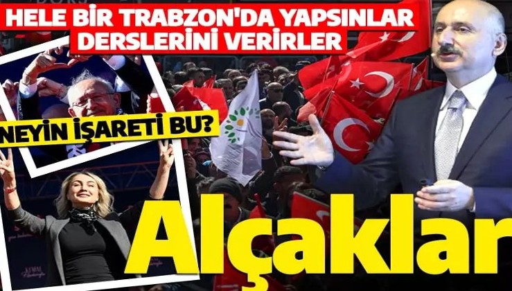 Bakan Karaismailoğlu'dan 7'li koalisyonun Van mitingine tepki: O işareti hele bir Trabzon'da yapsınlar
