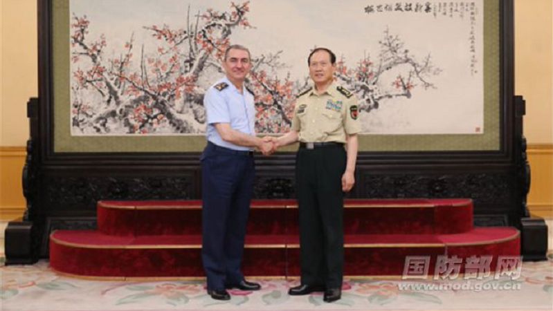 Hava Kuvvetleri Komutanı'ndan Çin’e ziyaret