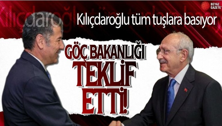 Kemal Kılıçdaroğlu'ndan Sinan Oğan'a Göç Bakanlığı teklifi iddiası