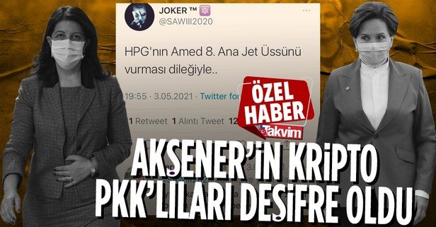 Meral Akşener'in kripto PKK'lıları bir bir deşifre oldu! Diyarbakır'daki 8. Ana Jet Üs Komutanlığını hedef göstermişler