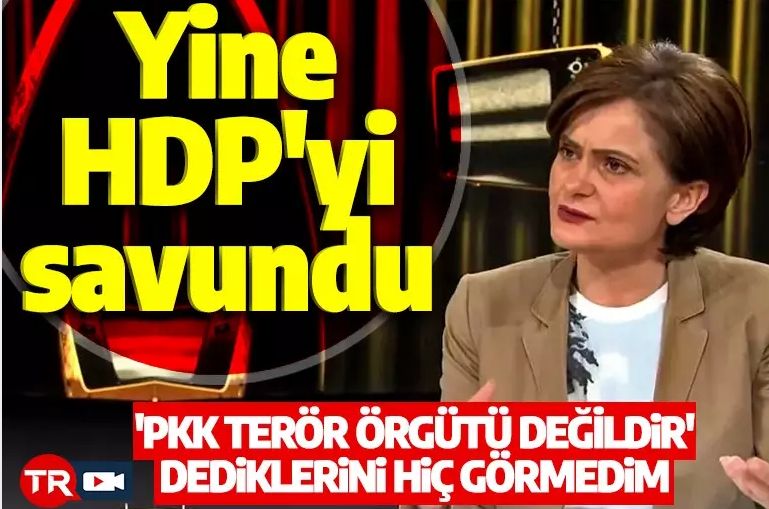 Temize çekme çabası! Canan Kaftancıoğlu PKKHDP ilişkisini yok saydı
