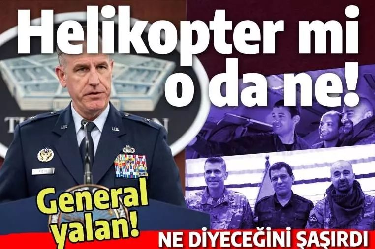 Amerikalı generalin zor anları: Türk muhabir, PKK/YPG helikopterini sorunca...