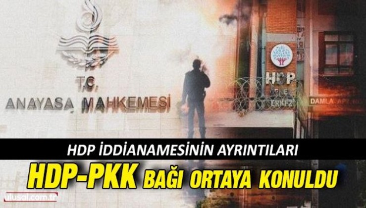 HDP iddianamesinin ayrıntıları ortaya çıktı
