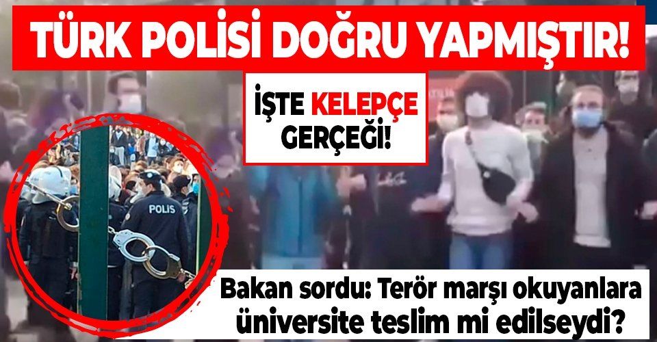 İçişleri Bakanı Soylu'dan 'Boğaziçi' açıklaması: Terörle iltisaklı gruplara izin vermeyen Türk Polisi doğru yapmıştır