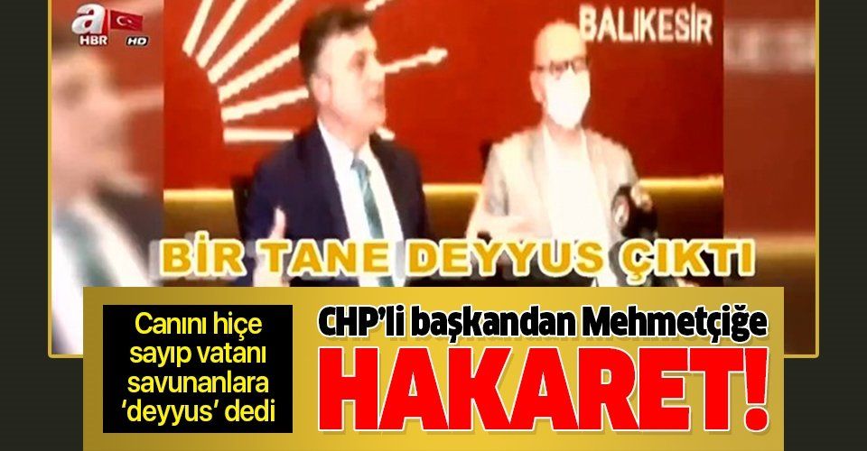 Erdek Belediye Başkanı Hüseyin Sarı'dan Mehmetçiklere hakaret