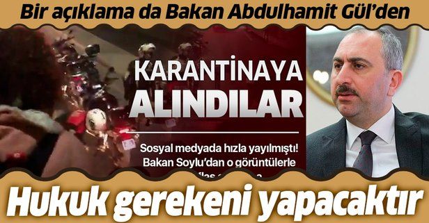 Son dakika: Bakan Gül'den o yolcularla ilgili flaş açıklama: Hukuk gerekeni yapacaktır.
