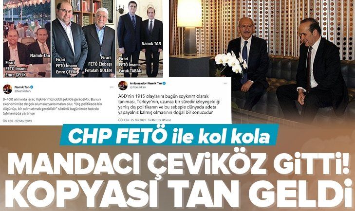 CHP Başdanışmanlığına getirilen Namık Tan'ın o fotoğrafları gündem oldu.