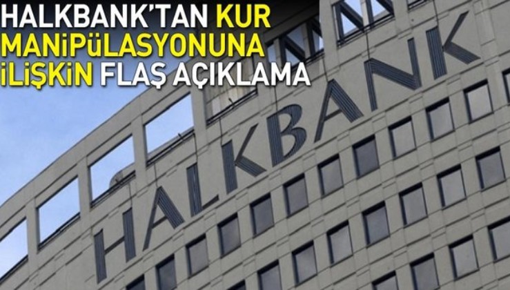 Halkbank'tan ucuz dolar açıklaması.