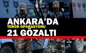 SON DAKİKA: Ankara'da terör örgütü PKK/KCK/PYD'ye operasyon: 21 gözaltı kararı