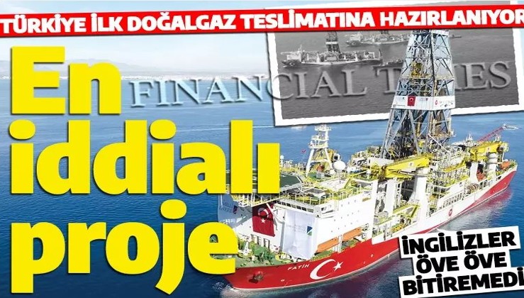 Batı gözünü Türkiye'ye dikti! Türkiye ilk doğalgaz teslimatına hazırlanıyor