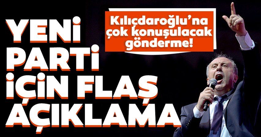 SON DAKİKA: Muharrem İnce'den parti açıklaması: Tüzüğümüzü kabul ettik! Kılıçdaroğlu'na bomba koltuk göndermesi...