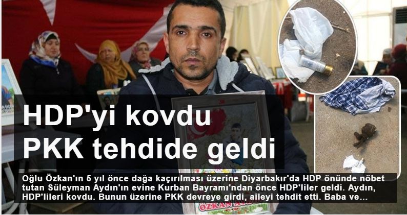 HDP'yi kovdu PKK tehdide geldi