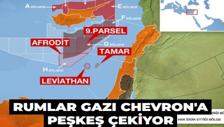 Rumlar gazı Chevron'a peşkeş çekiyor
