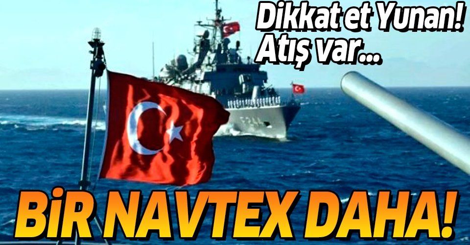 Son dakika: Türkiye'den Akdeniz'de yeni NAVTEX ilanı