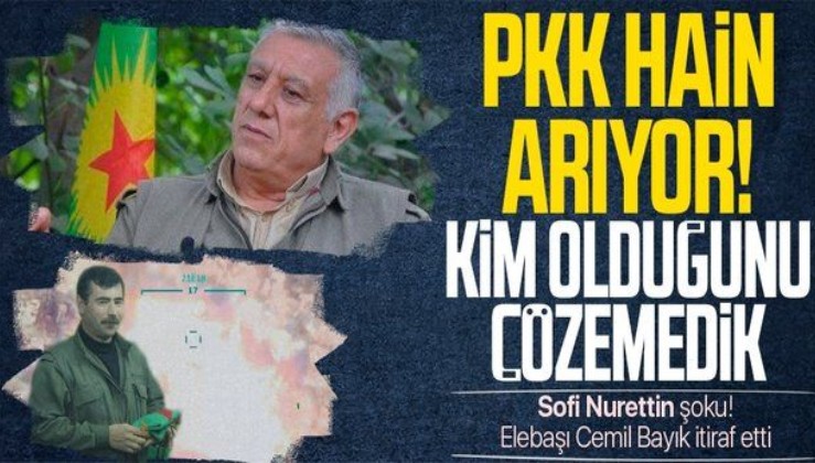 Terör örgütü PKK'nın elebaşlarına 'Sofi Nurettin' şoku! Cemil Bayık itiraf etti: Kim olduğunu çözemedik
