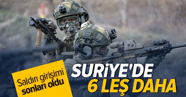 Barış Pınarı bölgesinde 6 PKK'lı terörist etkisiz hale getirildi