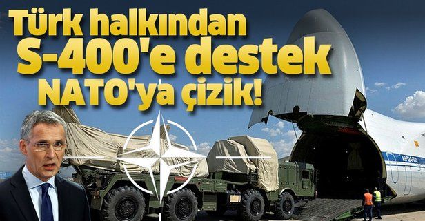 Çok konuşulacak araştırma! Türk halkından S400'e destek NATO'ya çizik.