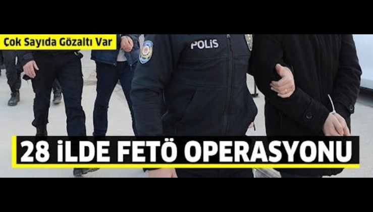 FETÖ'nün jandarma yapılanmasına soruşturma: 28 ilde 76 şüpheliye gözaltı kararı