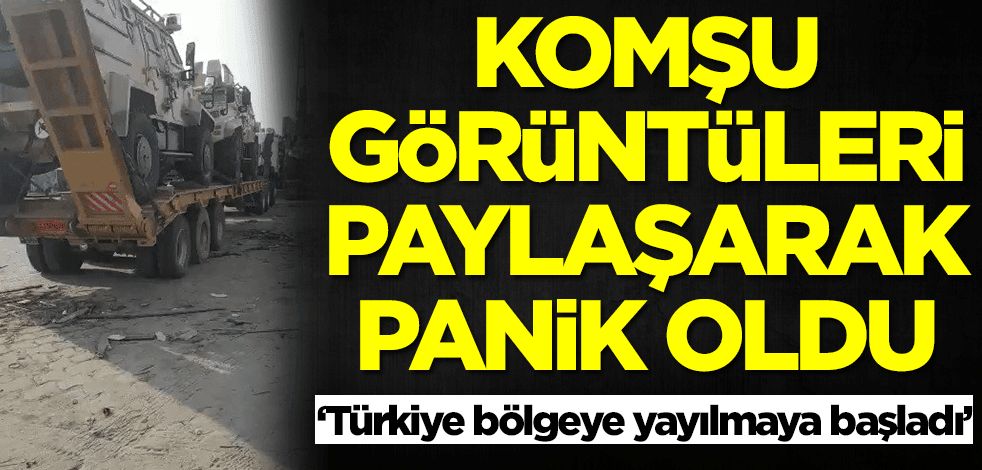 Yunan basını görüntüleri paylaşarak panik oldu: Türkiye bölgede yayılıyor