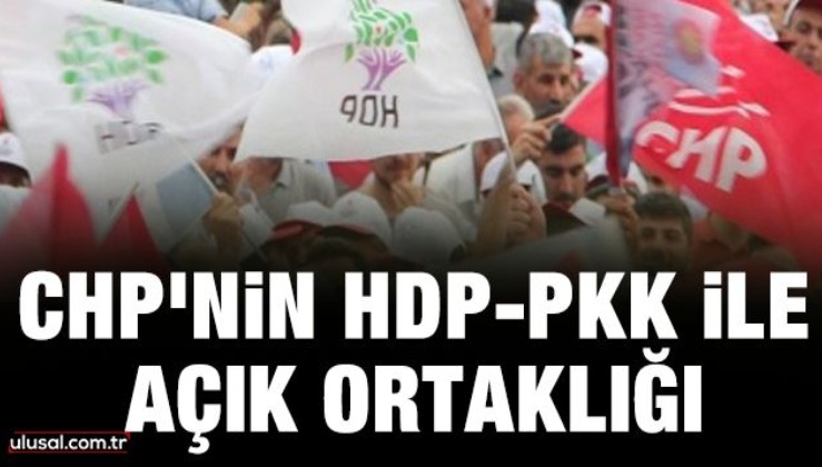 CHP’nin HDP-PKK ile açık ortaklığı