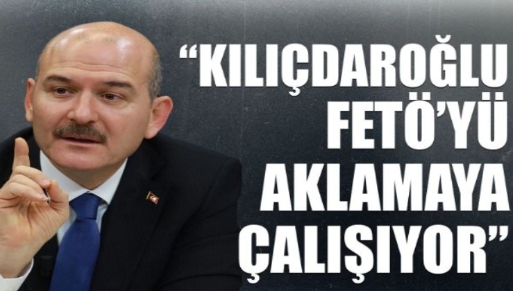 Soylu'dan Kılıçdaroğlu'na tepki: Hrant Dink dosyasını açarak FETÖ'yü aklamaya çalışıyor