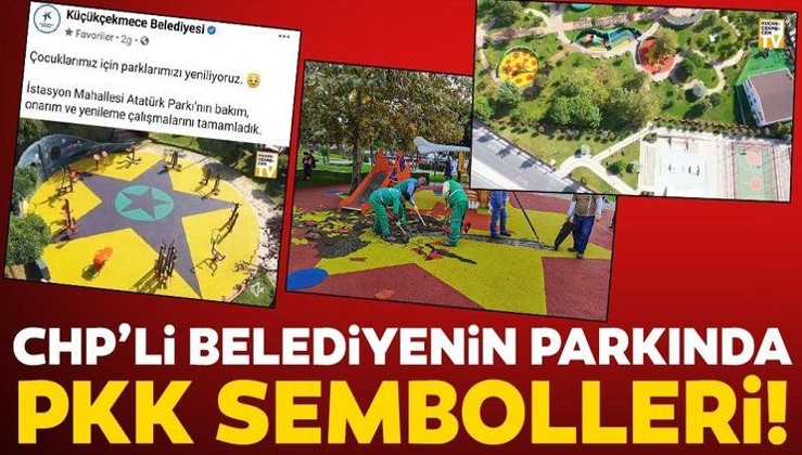 YUH MONTAJ DEĞİL GERÇEK: CHP'li Küçükçekmece Belediyesi'nin parkında skandallar görseller! Soruşturma açıldı