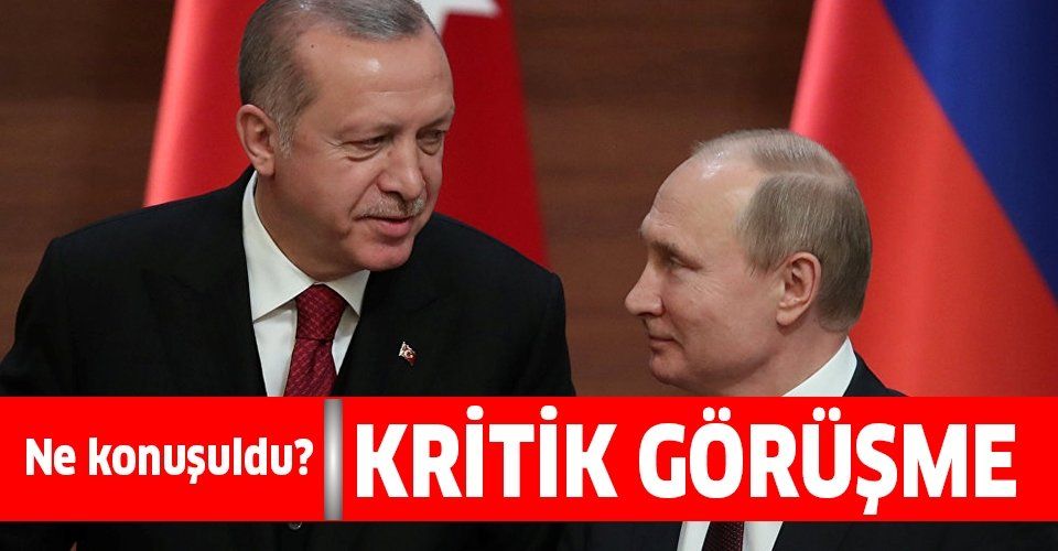 Cumhurbaşkanı Erdoğan Vladimir Putin ile görüştü