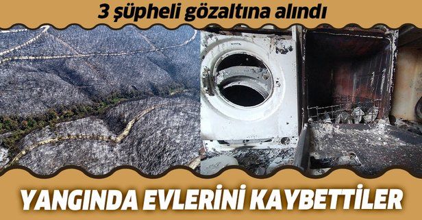 Adana'daki orman yangınıyla ilgili 3 kişi gözaltında