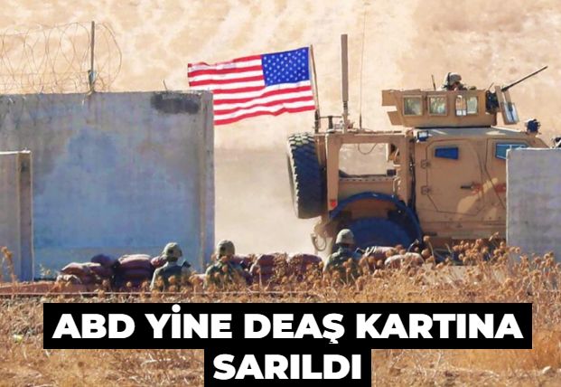 ABD, Suriye'ye hava saldırısı düzenledi, yine DEAŞ kartını oynadı