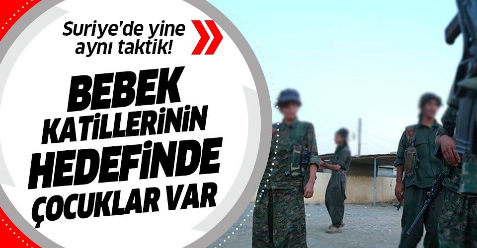 Terör örgütü YPG/PKK Suriye'de bir kız çocuğunu daha kaçırdı!