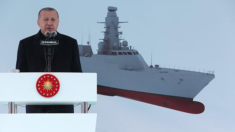 Türkiye’nin ilk istihbarat gemisi denize indi
