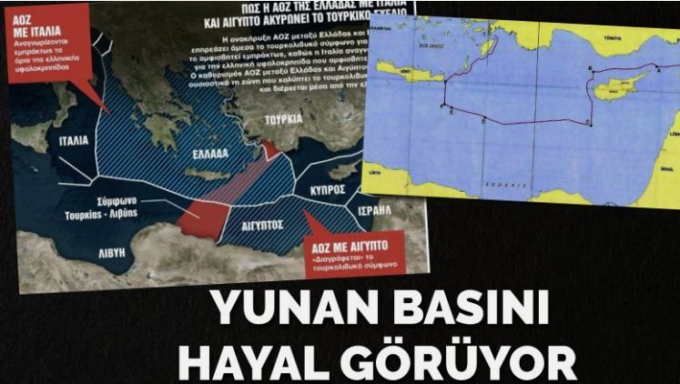 Yunan basını hayal görüyor… Türkiye’yi Akdeniz’de nasıl sıkıştıracaklarmış!