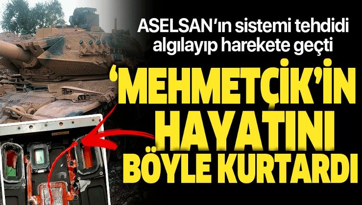 ASELSAN'ın Tank Lazer İkaz Sistemi Mehmetçiğin hayatını kurtardı.