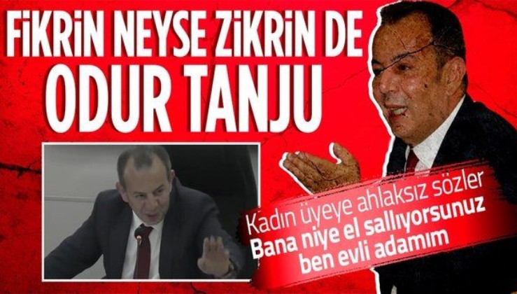 CHP'li Tanju Özcan'dan AK Partili kadın meclis üyesine ahlaksız sözler: Bana niye el sallıyorsunuz, ben evli barklı adamım