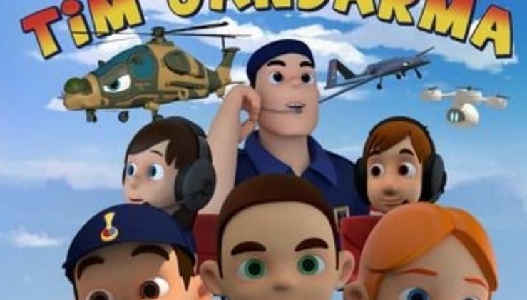Jandarma çocuklar için özel çizgi film hazırladı